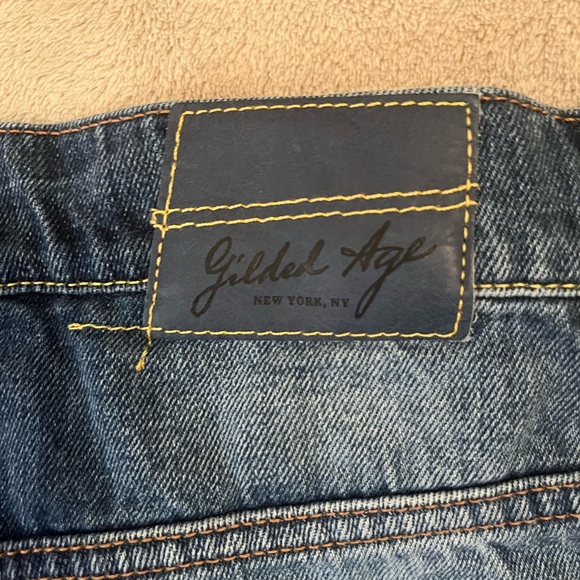 Men’s Gilded Age Baxter Straight Leg Classic Mid Blue Denim Wash Jeans. Sz 29x32 - Picture 6 of 8